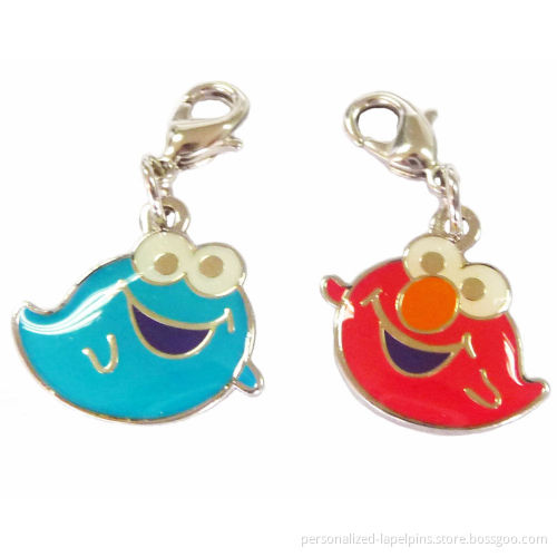 Metal Iron Material Cartoon Animal Shape Metal Keychains Suitable For Business Gifts